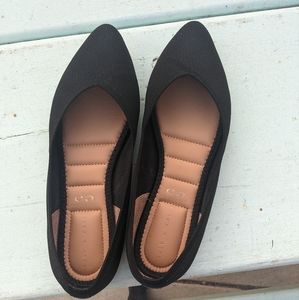 Kelly & Katie Jayde Flat Black Size 8